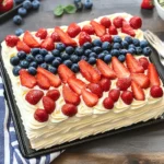 American Flag Cake