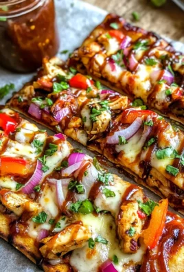 BBQ Chicken Flatbread