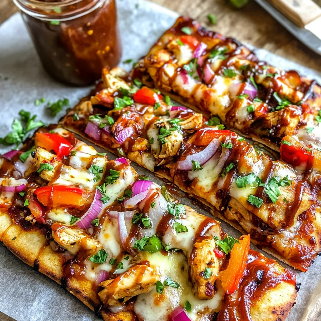 BBQ Chicken Flatbread
