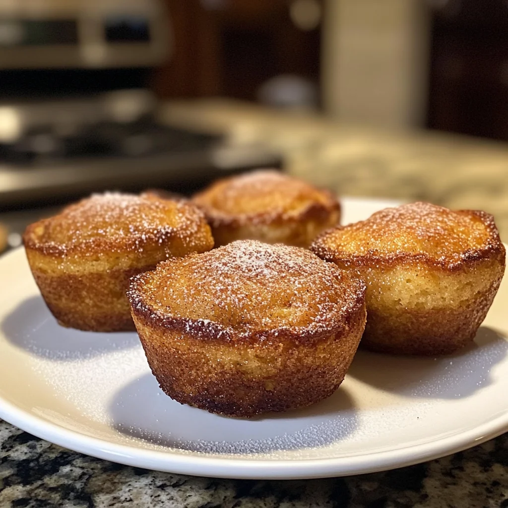 Cinnamon Sugar French Toast Muffins