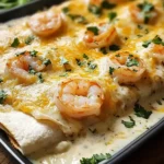 Creamy Shrimp Enchiladas