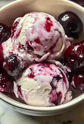 Fresh Cherry Ice Cream