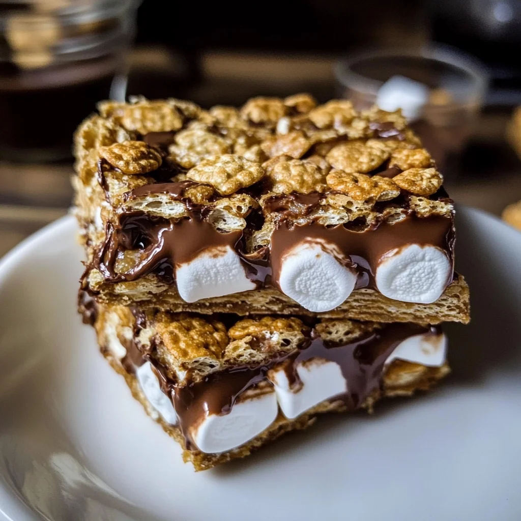 Golden Grahams S'Mores Bars