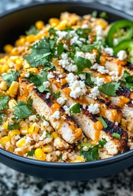 Mexican Street Corn Chicken Bowls
