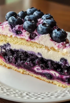 Nova Scotia Blueberry Cream Cake