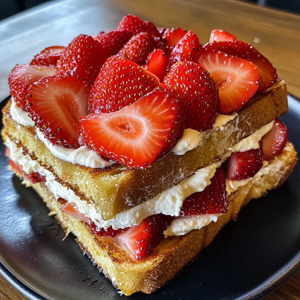 OVEN STRAWBERRY FRENCH TOAST
