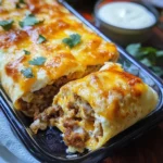 Overnight Breakfast Burrito Casserole