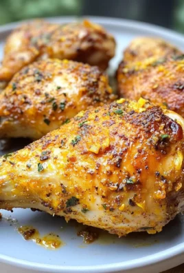 Spicy Lemon Garlic Chicken Leg Quarters
