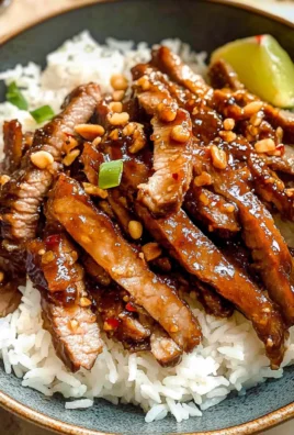 Sticky Honey Garlic Pork