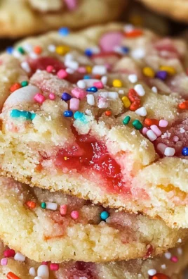 Strawberry Pop Tart Cookies