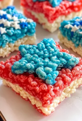 4th of July Rice Krispie Treats