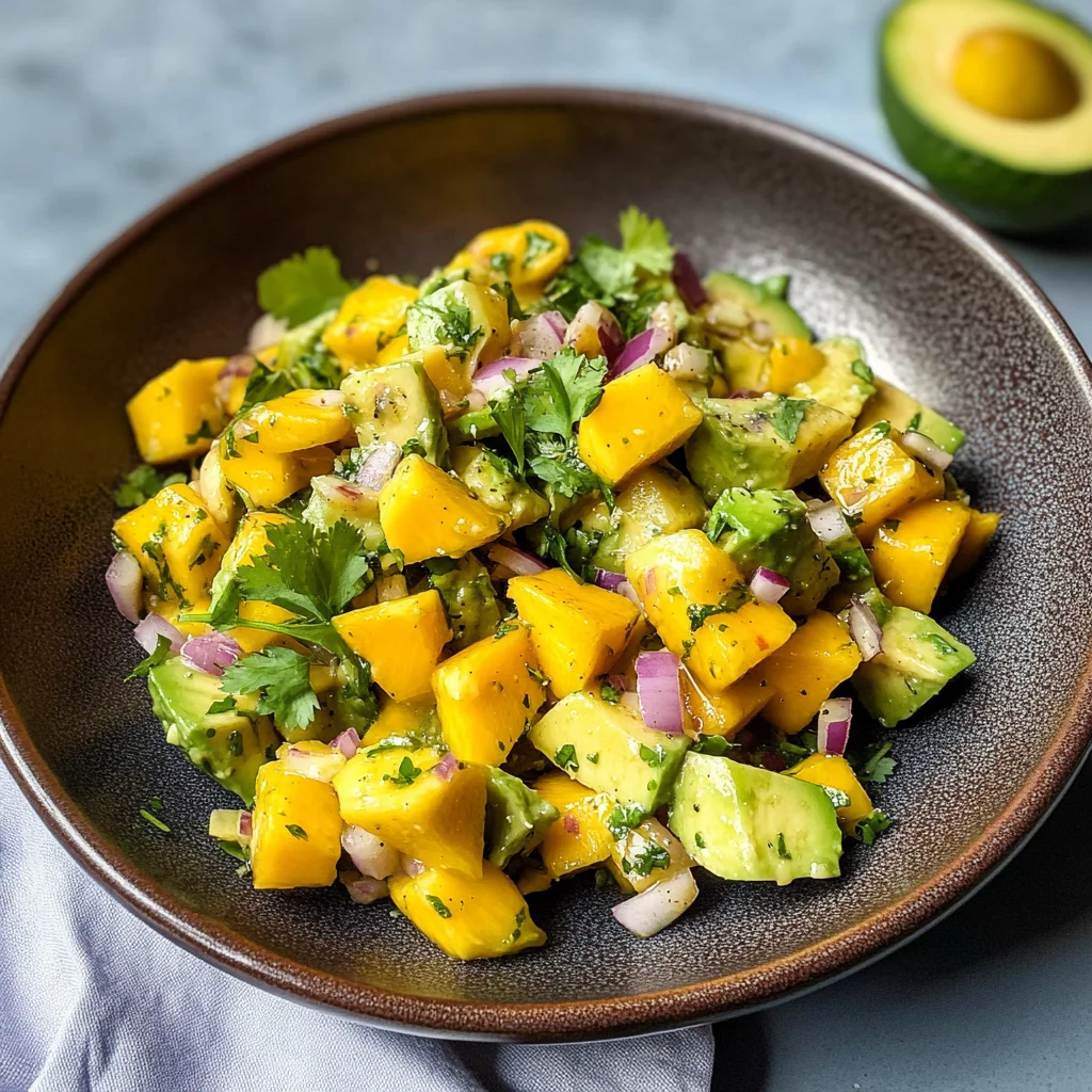 Avocado Mango Salad