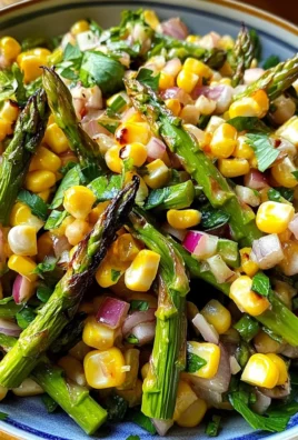 BEST Summer Asparagus & Corn Salad