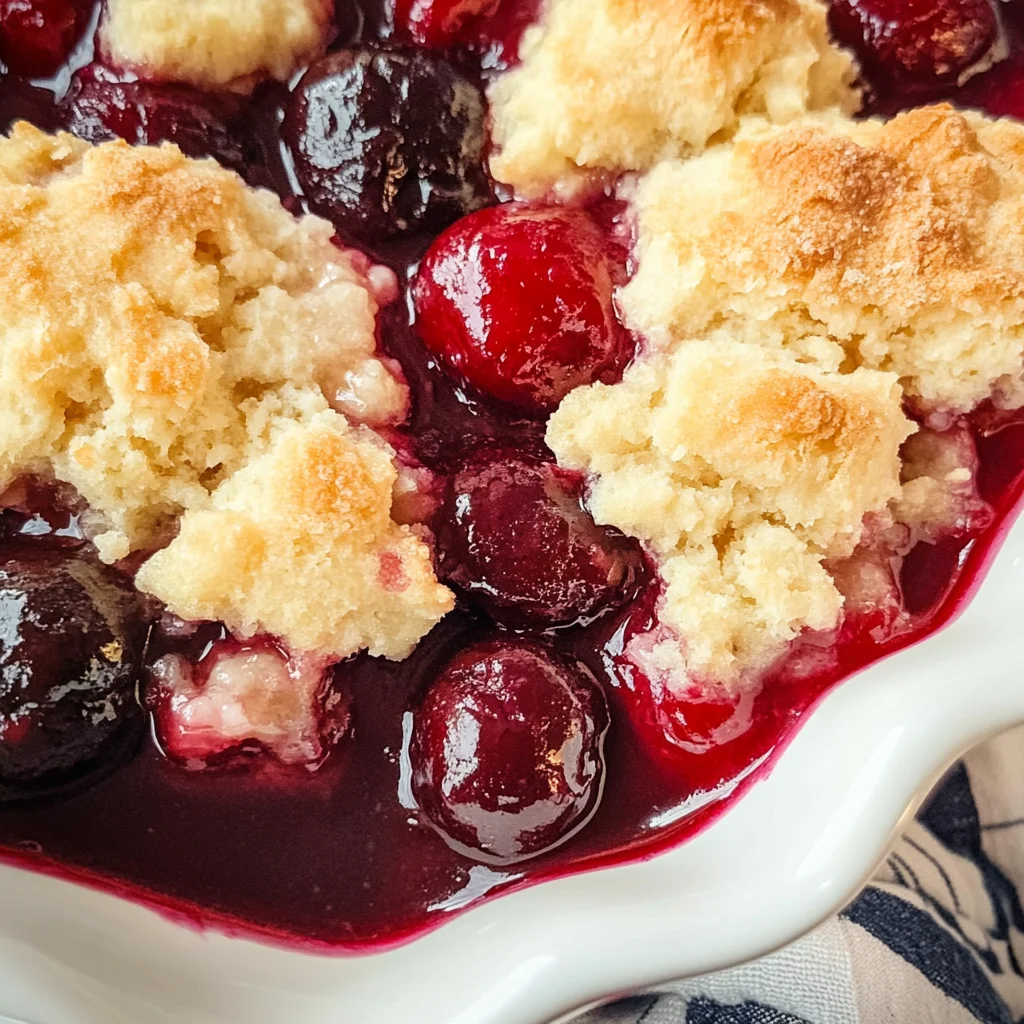 Cherry Cobbler