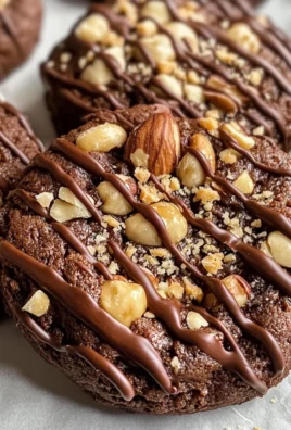 Chocolate Hazelnut Crunch Cookies