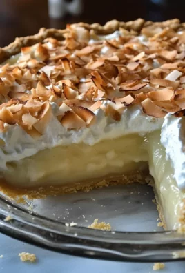 Coconut Cream Pie with Buttermilk & Bourbon