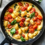 Creamy Roasted Tomato Gnocchi (Vegan & Easy to Make)