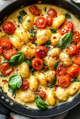 Creamy Roasted Tomato Gnocchi (Vegan & Easy to Make)