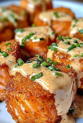 Crispy Bang Bang Salmon Bites
