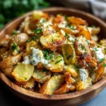 Crispy Smashed Potato Salad