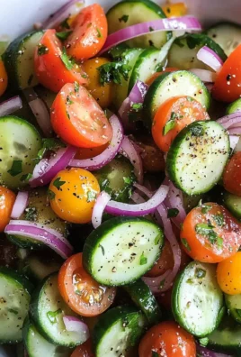 Cucumber Tomato Salad