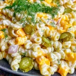 Dill Pickle Pasta Salad