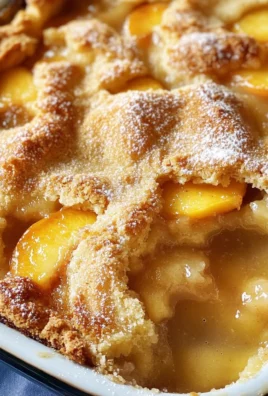 Easy Peach Cobbler