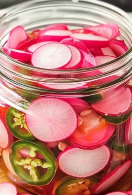 Easy Quick Pickled Radishes