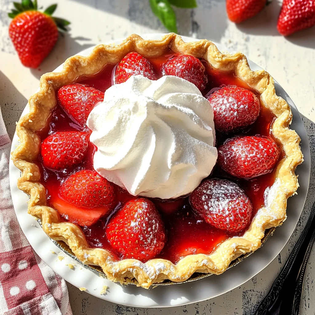 Fresh Strawberry Pie Recipe