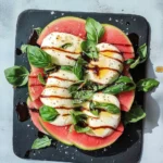Fresh Watermelon Mozzarella Salad