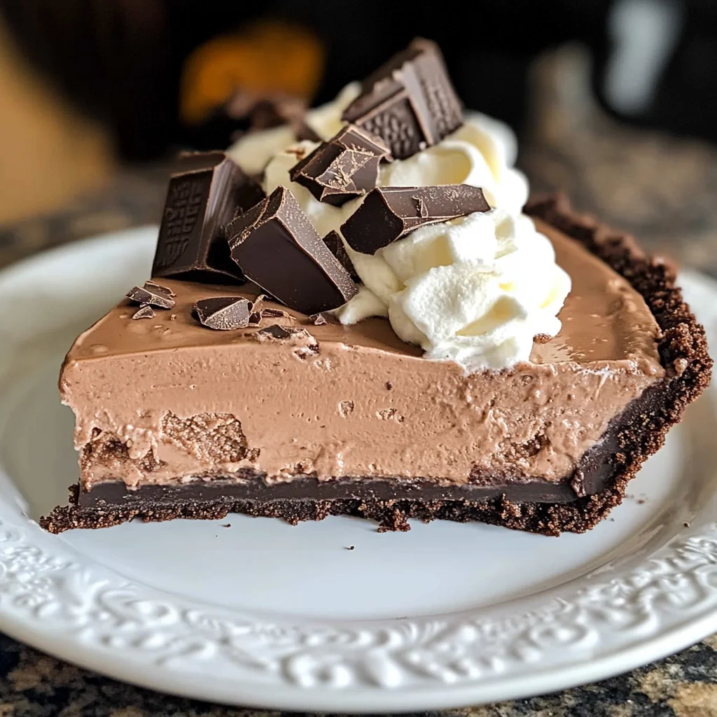 Frozen Chocolate Pie