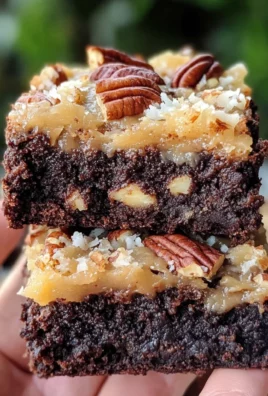 German Chocolate Brownies