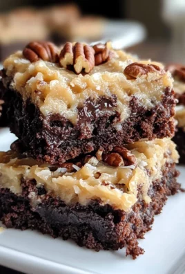 German Chocolate Brownies