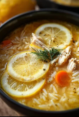 Greek Lemon Chicken Soup