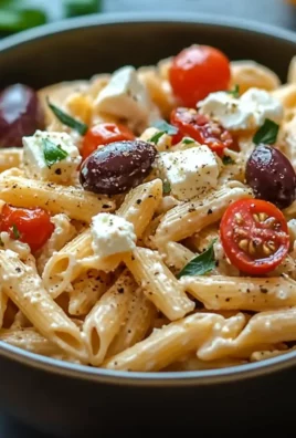 Greek Pasta with Feta and Olives (25-Minutes)