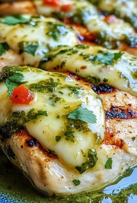 Grilled Salsa Verde Pepper Jack Chicken