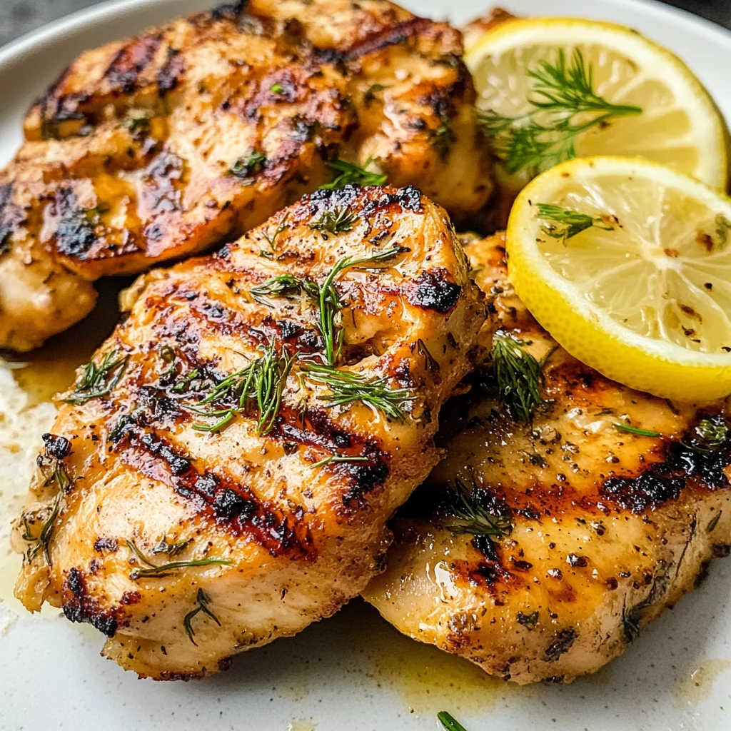 Grilled Tahini Chicken