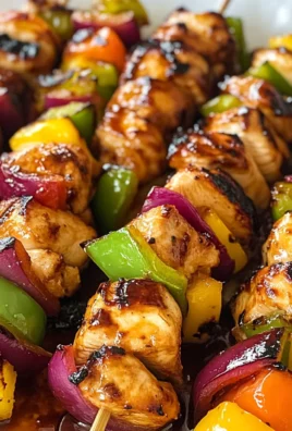 Hawaiian Chicken Kabobs