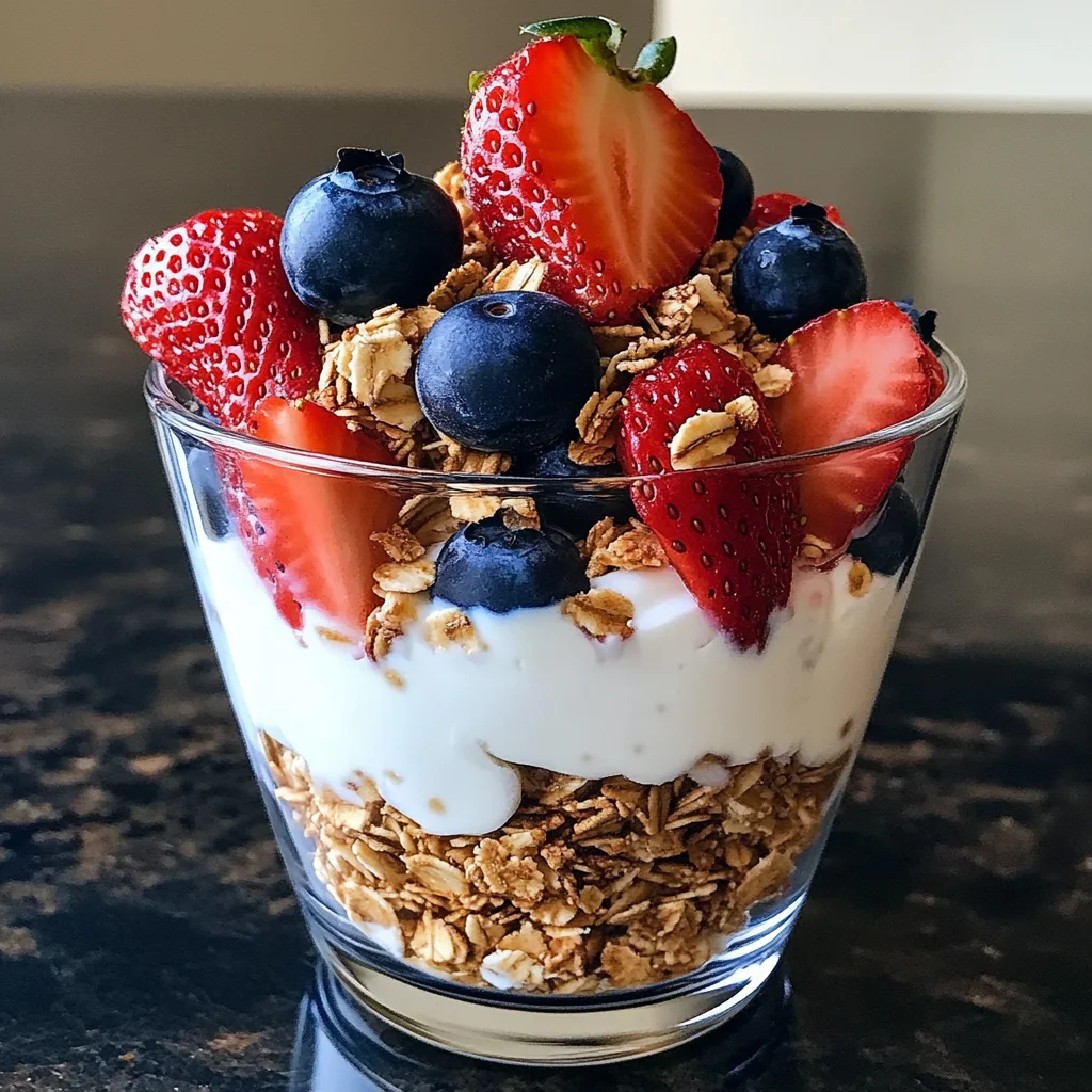 Healthy Greek Yogurt Parfait