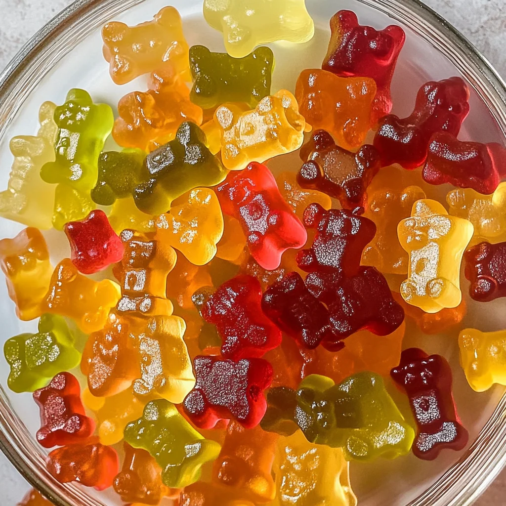 Homemade Gummy Bears