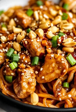 Kung Pao Chicken Noodles