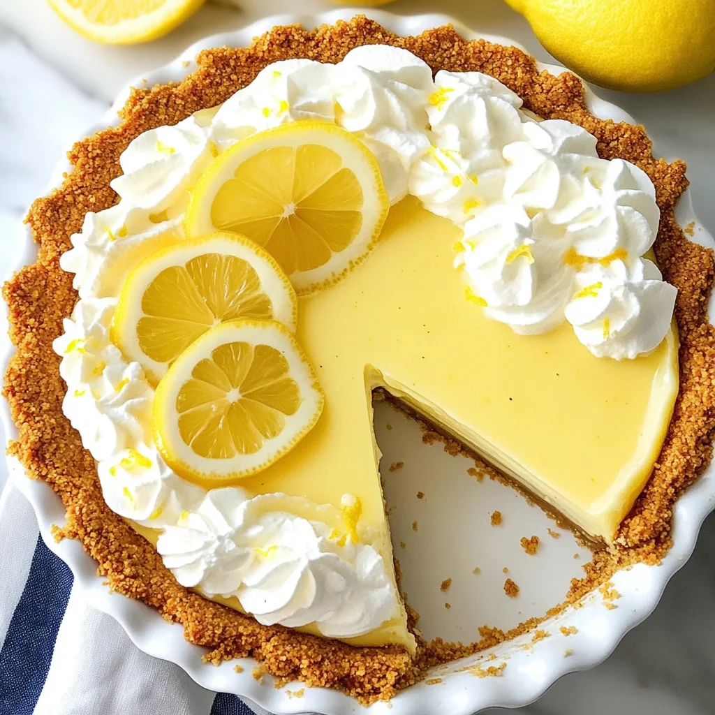 Lemon Icebox Pie