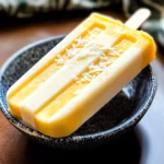 Mango Coconut Popsicles (Vegan, Gluten Free, Dairy-Free, Paleo, 3 Ingredient)