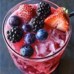 Mixed Berry Sparkling Lemonade