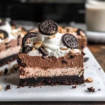 No Bake Chocolate Mousse Bars