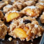Old School Easy Brown Sugar Peach Cobbler