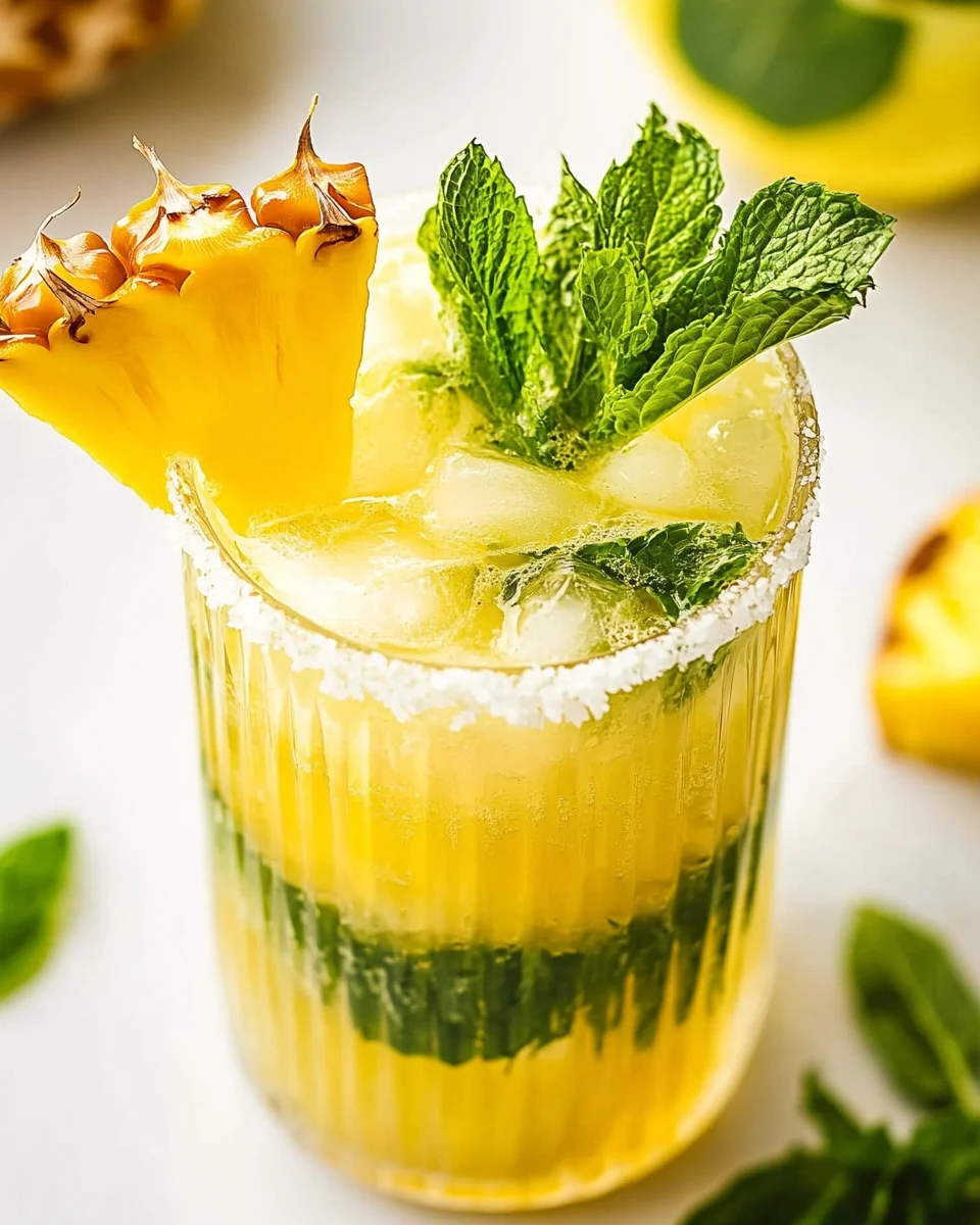 Pineapple Coconut Mojito Recipe