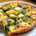 Potato and Spinach Frittata