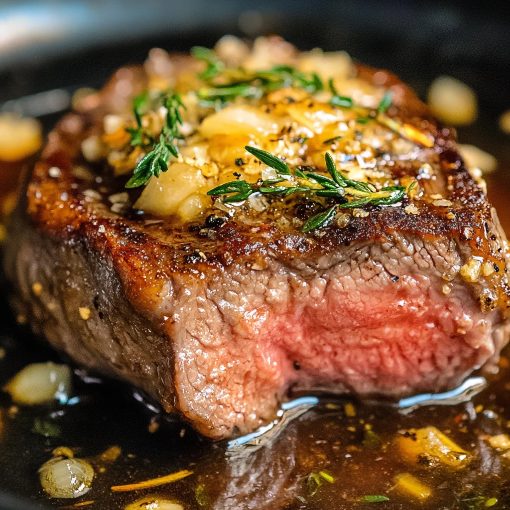 Perfectly Juicy Rib Eye Steak