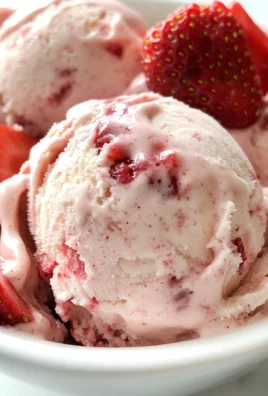Roasted Strawberry Ice Cream